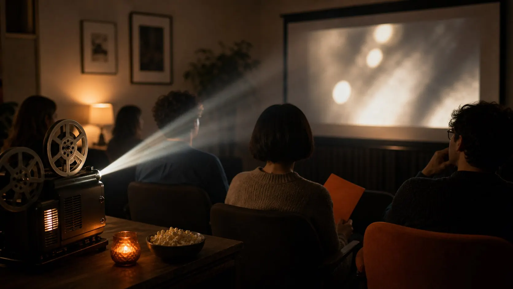 Short Film Screening Salon event template cover