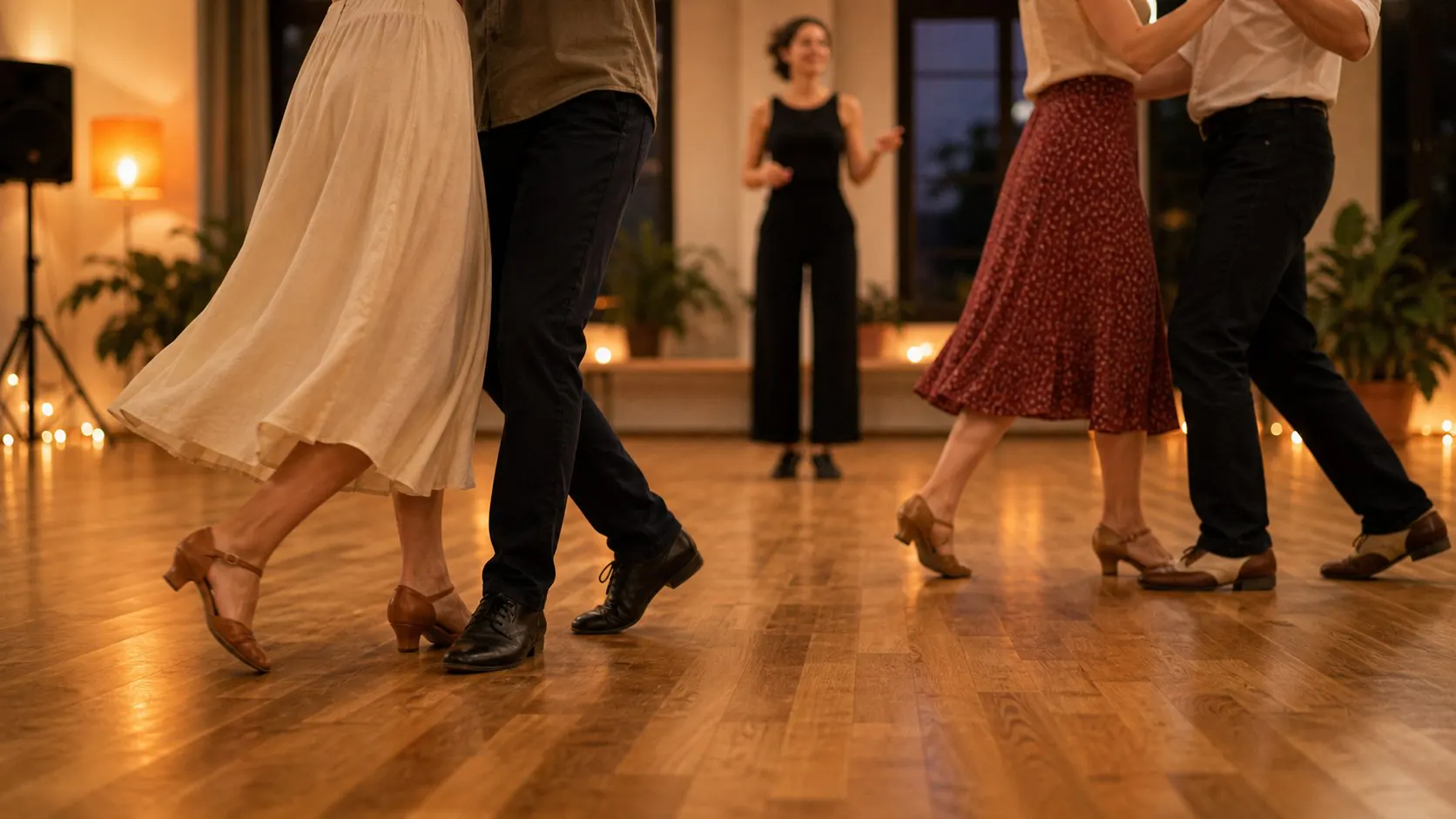 Social Dance Night event template cover