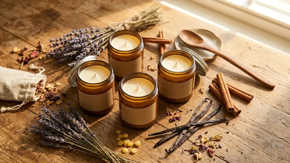 Scented Candle Lab event template cover