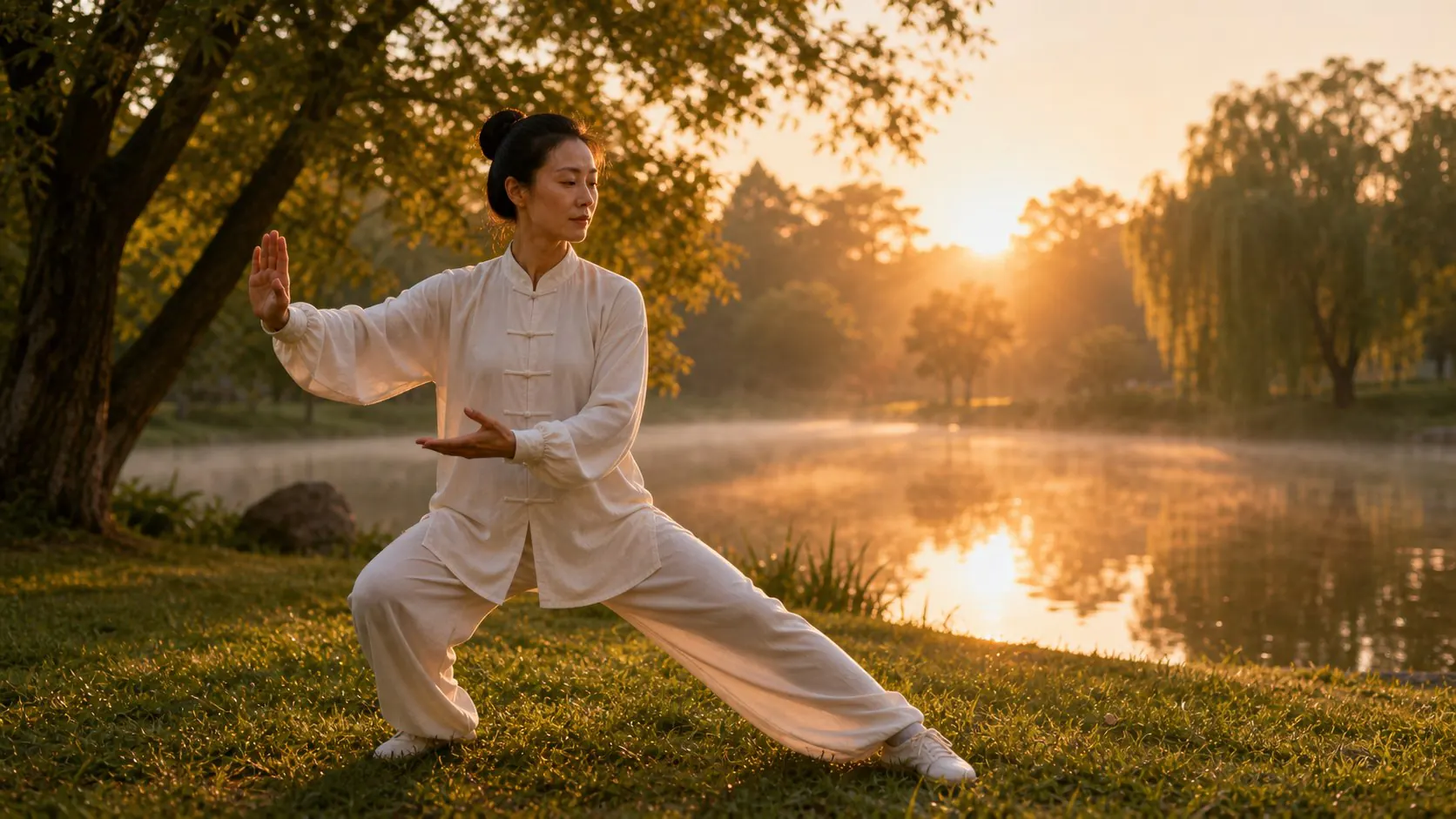 Tai Chi Morning Practice event template cover